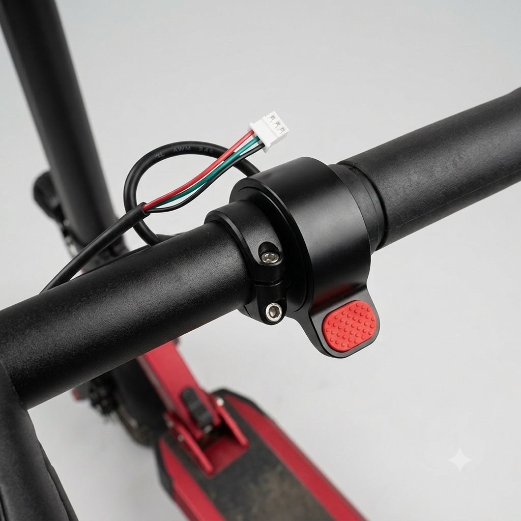 Accélérateur au Pouce Universel pour Trottinette Électrique  (3 Broches)b